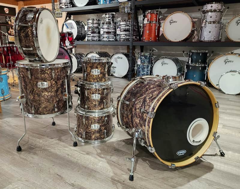 Used Pearl Export EXR 6pc Drum Set Prism Purple | Reverb