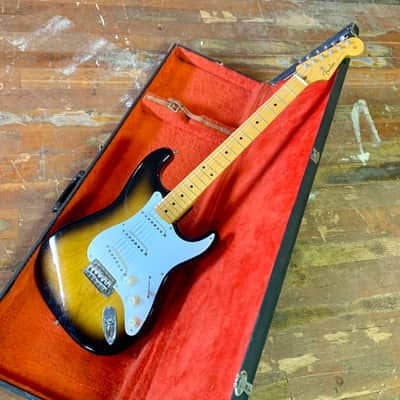 Fender Stratocaster Sunburst st-57 crafted in japan cij mij original vintage reissue strat image 5