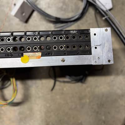 Vintage Longframe TT Bantam Patchbay & Cabling - Recording Studio Broadcast / Military Belden 8451 image 5