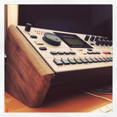 DIY Custom Built Black Walnut Stand for Elektron Products image 2