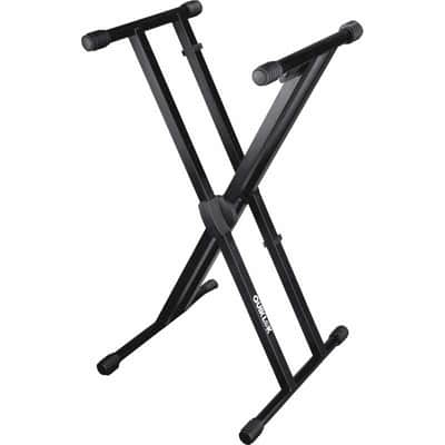 Quiklok T550 Stand clavier X double - noir image 1