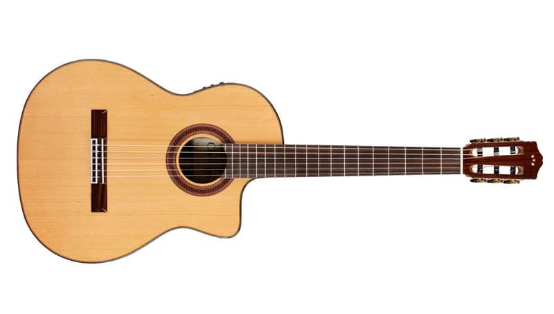 Cordoba C7-CE CD Classical Nylon Acoustic-Electric Guitar Cedar Top, Rosewood image 1