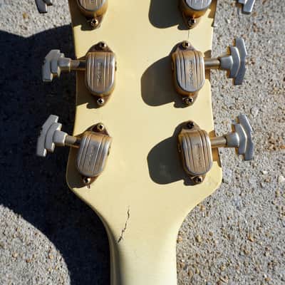 1958 Gretsch White Penguin guitar ORIGINAL and RARE! Infamous "Dirty White Boy" image 7