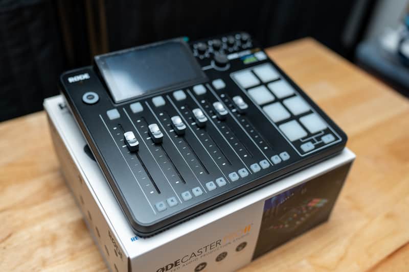 RODE RODEcaster Pro II USB Audio Interface with RODE Dust Cover in EXCELLENT condition! image 1