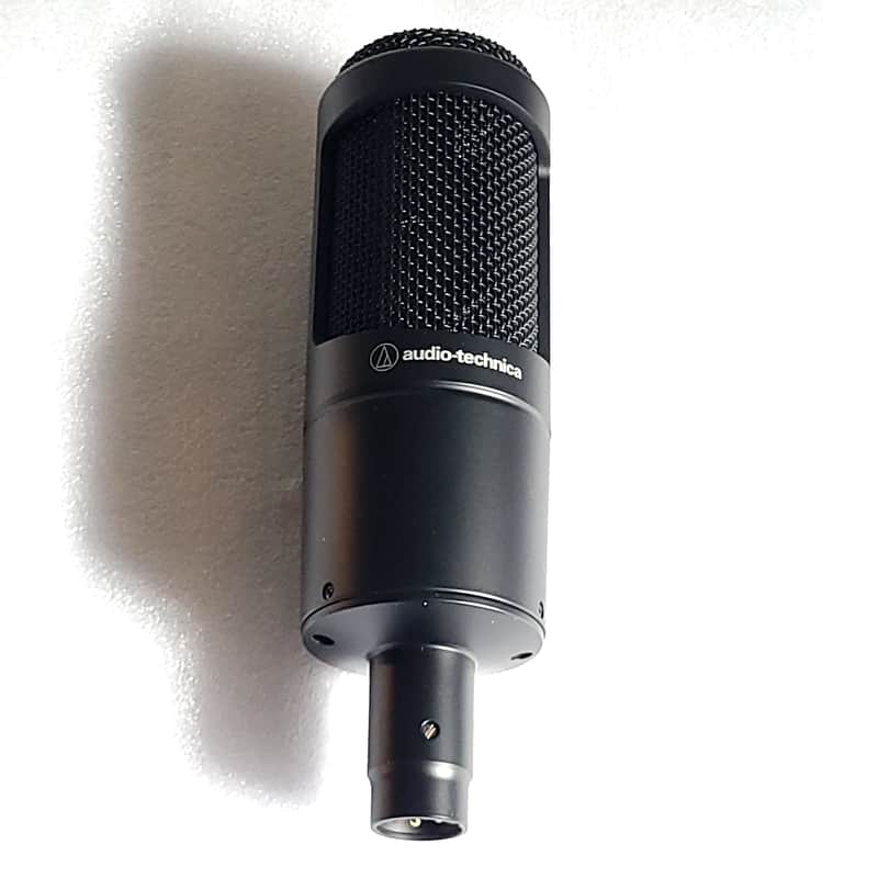 Audio-Technica AT2035 Large Diaphragm Cardioid Condenser Microphone 2010s - Black image 1