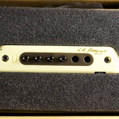 LR Baggs M80 Acoustic Guitar Soundhole Pickup - White image 2