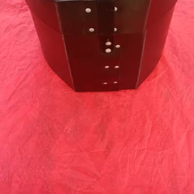 Vintage Session Music 10" x 10" Hard Fiber Tom Drum Case ( Germany )- Deep Tom Protection 80s-90s  - Black 🖤 image 2