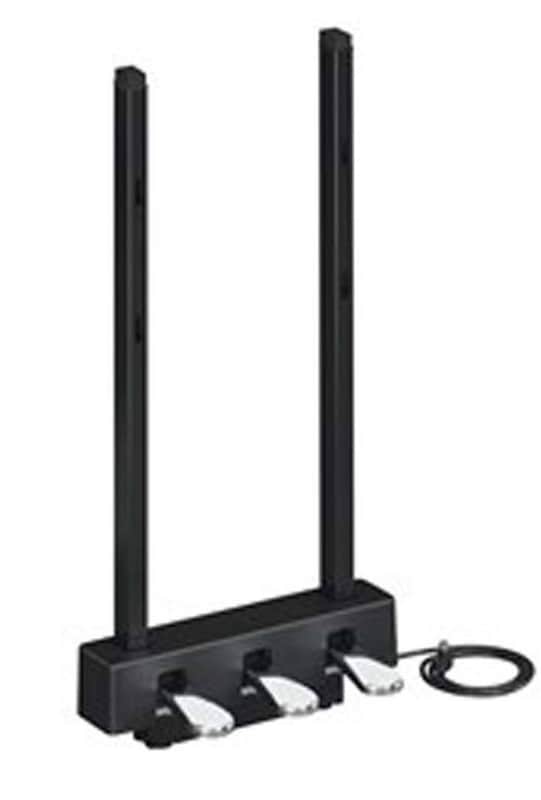 Yamaha LP1 3-pedal unit for P-125, P-515, and DGX-670 - black finish image 1