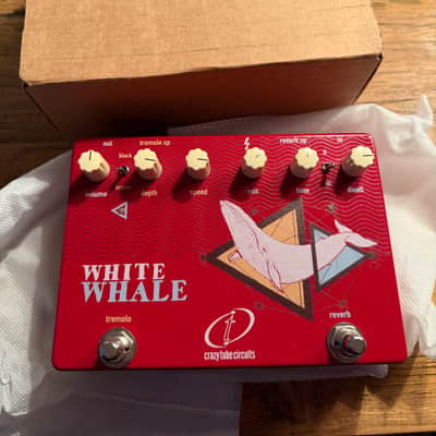 Crazy Tube Circuits White Whale Analog Spring Reverb / Tremolo 2018 - Present - Red Bild 2