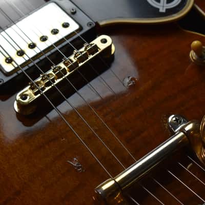 1988 Epiphone Japan Sheraton Vintage Sunburst w/Bigsby, w/HSC, MIJ, Terada Factory image 17