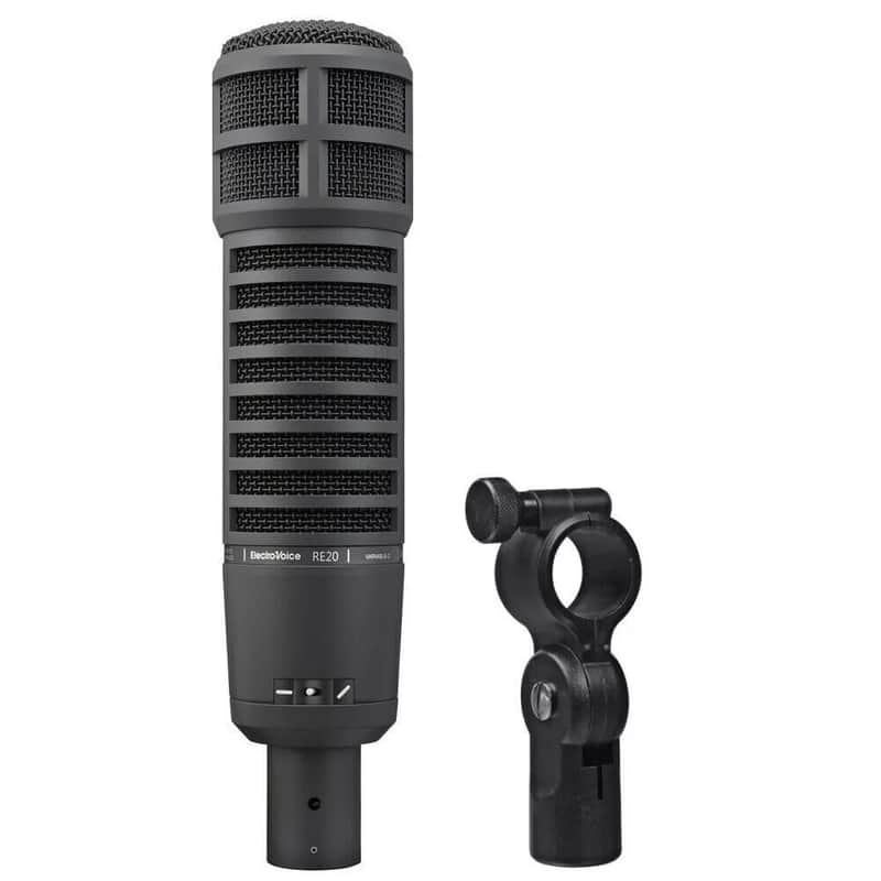 Electro-Voice RE20 Cardioid Dynamic Microphone RE20-Black image 1