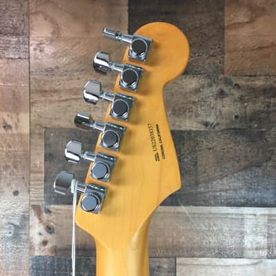Fender American Ultra Strat LEFTY Arctic Pearl, Hard Case, Free Ship, 357 image 9