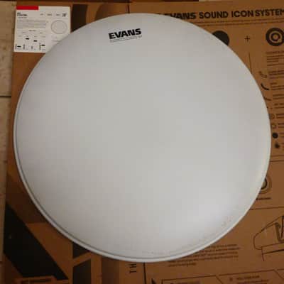 Never Used - 18" Bass Drum Batter + Reso Set - Evans G1 Coated + Remo Ambassador Clear image 9