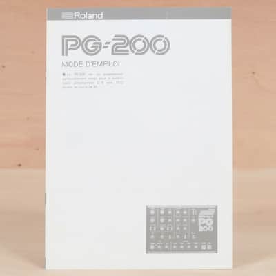 Roland PG-200 Synthesizer Programmer brochure in German / French image 2