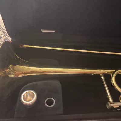 King 607F Legend Series Step-Up Tenor Trombone with F-Rotor 2010s - Clear-Lacquered Brass image 7