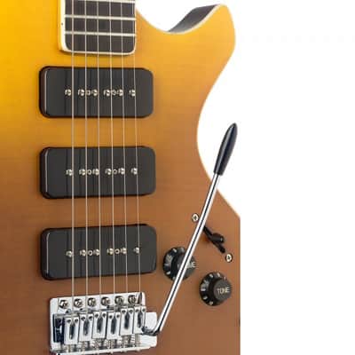 Stagg Silveray Nash Deluxe Electric Guitar Shading Sunburst image 3