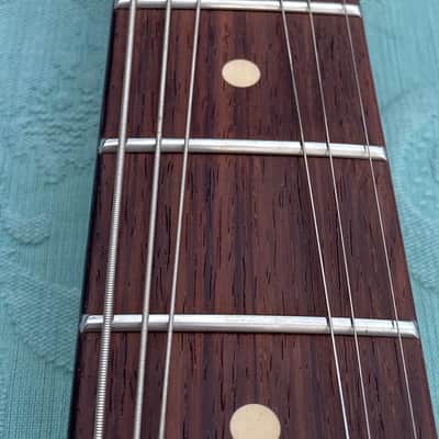 Tom Anderson Hollow Drop Top 2004 - Fire Burst with Binding image 9