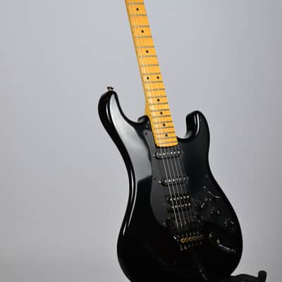 Kramer Pacer-Deluxe 1986 Black 45mm-Nut-Maple-Fretboard image 2