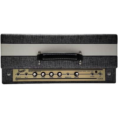 Supro 1695T Black Magick 25W 1x12 Tube Guitar Combo Amp Regular image 8
