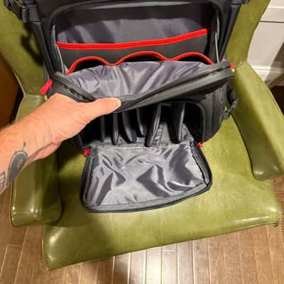 D'Addario Backline Gear Transport Pack 2019 - Present - Black image 2