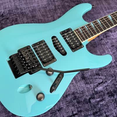 Ibanez FGM100-SB Frank Gambale Signature 1992 - Sky Blue image 2
