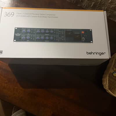 Behringer 369 2 channel Compressor/Limiter 2024 - Blue image 3
