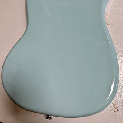 Squire Mustang Body w/ hardware and harness 2022 - Sonic Blue image 2