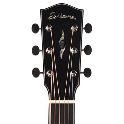 Eastman L-OM-QS European Spruce/AA Quilted Sapele OM Natural image 6