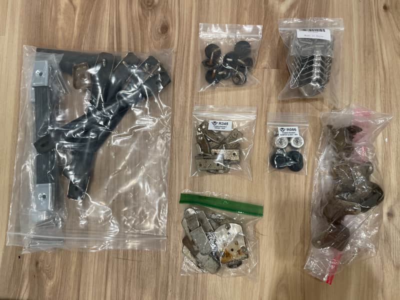Fender Rhodes MKI partial set of vintage hardware image 1