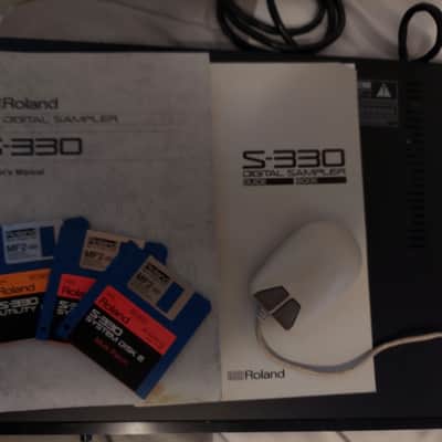 Roland S-330 Sampler & MU-1 Mouse image 2