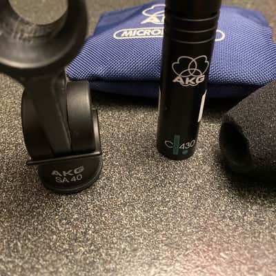 AKG C430 Small Diaphragm Cardioid Miniature Condenser Microphone 2010s image 2