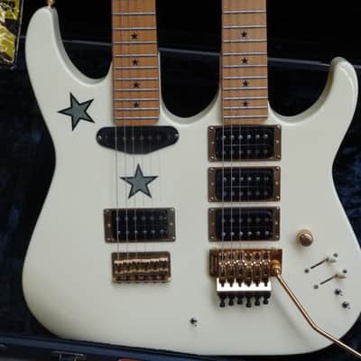 Kramer Richie Sambora Stars White Double Neck 1980's Bon Jovi Vibe image 2