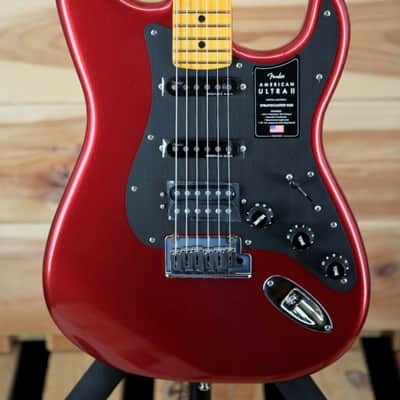 Fender American Ultra II Stratocaster HSS with Maple Fretboard 2026 - Sinister Red image 2