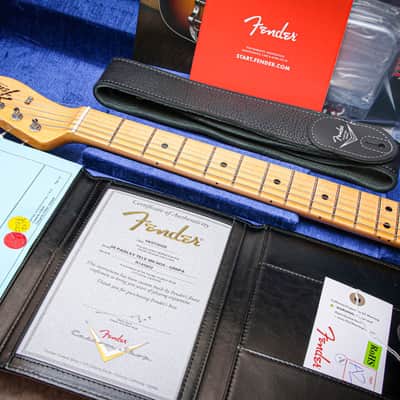 FENDER USA Custom Shop 68 Reissue Telecaster NOS "Green Paisley + Maple" (2025) image 3