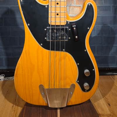 Vintage 1972 Fender Telecaster Bass Maple Fretboard Natural image 5
