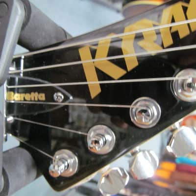 Kramer Baretta Custom Graphics 2021 - White Lotus Candy Blue *FREE SHIPPING image 3