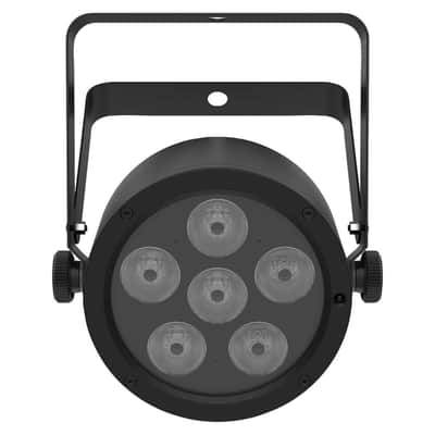 Chauvet DJ SLIMPARQ6ILS RGBA LED DMX Wash Light Fixtures 8 Pack w Carry Bag image 6