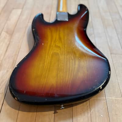 1982 Fender JV '62 Jazz Bass  Sunburst Lacquer image 7