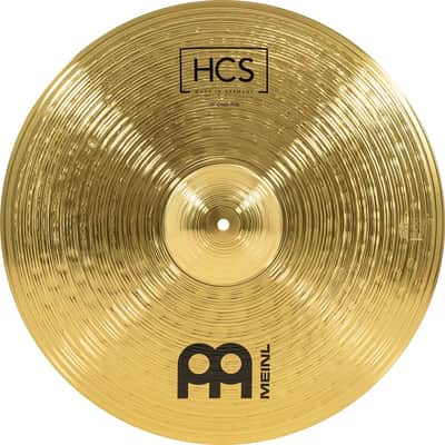 Meinl Cymbals 20” Crash Ride—HCS Traditional Finish Brass—Made in Germany—2 YEAR WARRANTY (HCS20CR) image 1