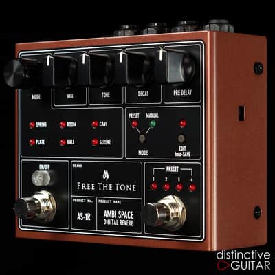 Free The Tone Ambi Space AS-1R Reverb Brown Metallic image 3