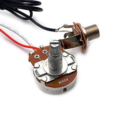 Electric Guitar Wiring Harness Prewired Two Pickup 500K Big Pots 3 Way Toggle Switch for LP Electric Guitarra image 1