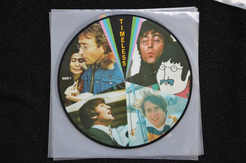 Rare Pictured Vinyl Record "The Beatles - Timeless" image 1