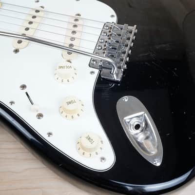 Fender CST-50LH Left Handed Stratocaster '68 Reissue MIJ 1986 Black Vintage Japan Fujigen Lefty w/ Bag image 9