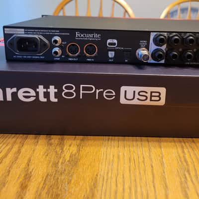 Focusrite Clarett 8Pre USB C image 3