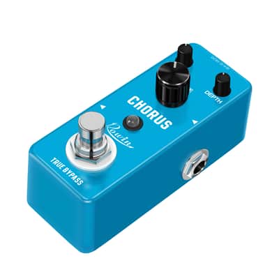 Rowin Analog Chorus Guitar Pedal, BBD Circuit Pure Ensemble Chorus Effect, True Bypass Mini Pedal for Electric Guitar & Bass image 4