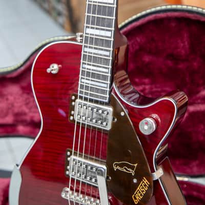 GRETSCH G6134TFM-NH Nigel Hendroff Signature Penguin - Dark cherry image 7