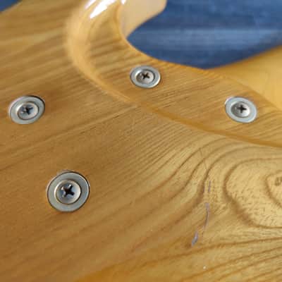 1988 Aria Pro II IGB-85 Integra Bass (Natural) image 8