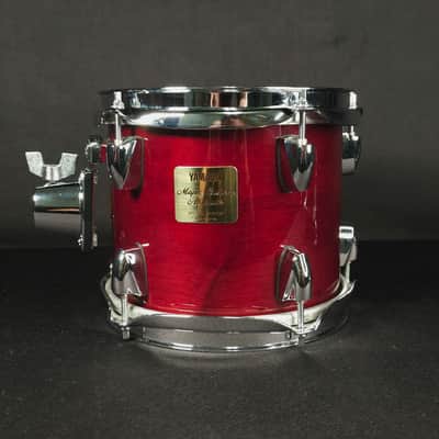 Yamaha Maple Custom Absolute Tom w/Mount  Cherry Wine 8 x 6 image 3