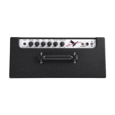 Carr Sportsman 19W 1x12 6V6 Reverb Combo Black image 4