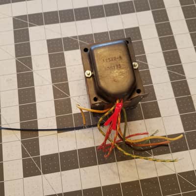 Woodward Schumacher 12522-8 Transformer 390-0-390 / 6.3 / 5 V VM Vintage Power Tested Tube Amp Project 5Y3 1961 image 7